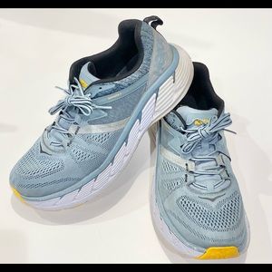 Mens Hoka One One Gaviota 2 Running Shoes Grey Size 11 2E 1099717 LATH WIDE *REA